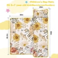 thumbnail image 5 of Pioneer Flower Floral Print Pattern Toddler Nap Mats for Kids Preschool,Sleeping Mat Bag or Kids,Toddler Sleeping Bag,Toddler Nap Mat or Daycare, 5 of 6