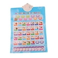 thumbnail image 2 of Portable Russian Music Alphabet Talking Poster Learning Toy Durable for Baby, 2 of 8