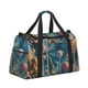 thumbnail image 2 of Fotbe Starry Sky Planet Lollipop Bolsa de Viaje con Estampado, Bolsa de Fin de Semana para Mujer con Compartimento para Zapatos, Bolsa de Gimnasio con Bolsillo Húmedo, 2 of 7
