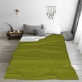 thumbnail image 5 of Sikiie Olive Ultra-Soft Micro flannel Blanket Luxury All Seasons Warm Blanket for Bedding Sofa and Travel (4 sizes)-50"x40", 5 of 7