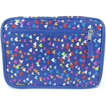 PackIt Freezable Vertical Lunch Box (Candy Hearts)