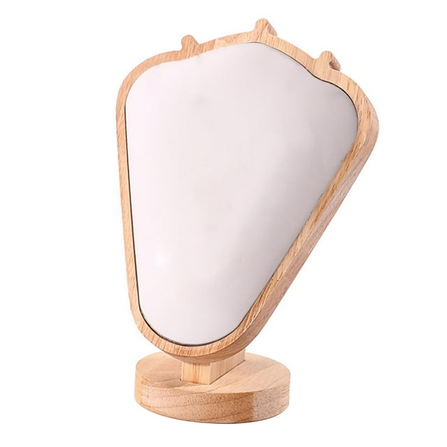 Esquirla Necklace Display Stand Chain Rack Mannequin Model for Store Bedroom Showcase White PU Leatehr