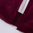 thumbnail image 4 of APEXFWDT Button Up Shirt for Men Big Sale, Jacquard Short-Sleeve Casual Shirt Regular Fit Work Shirts with Two Pockets Big Sale,XXXL,Wine, 4 of 7