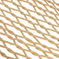 thumbnail image 3 of Double Rope Hammock, 2 Person Traditional Outdoor Hand Woven Cotton Rope Hammock with Spreader Bar, Chains, Tree Straps for Patio Yard - Max 450 Lbs, Tan, 3 of 5