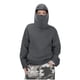 thumbnail image 2 of Sudadera con capucha de manga larga para niños, de invierno, de color liso, para deportes de ocio, con bolsillos, para niñas, de poliéster, 2 of 8