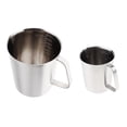 thumbnail image 1 of 2x de Colada de material acero Inoxidable Macarena Olla Herramientas para Fabricación de jabón 500ml 1000ml, 1 of 8