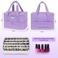thumbnail image 2 of Organizador de esmaltes de uñas LEFOR·Z de doble capa con capacidad para 40 botellas, 2 of 8