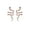 C-Rose Gold, variant on Solid 925 Sterling Silver Snake Cuff Earrings Wraps for Women Teens Snake Crawler Cuff Earrings No Piercing