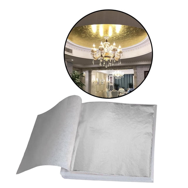 100 hojas de papel metálico dorado BLESIY decoración muebles dorado uñas DIY