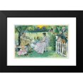 thumbnail image 2 of Charles Jay Taylor 14x11 Black Modern Framed Museum Art Print Titled - He Keeps Them Worried (1897), 2 of 5