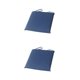 thumbnail image 2 of Naiovety Cojín para silla, cojines para asiento, corbata en estera de lino, cuadrado, viaje, jardín, hogar Type3 NO3, 2 of 6