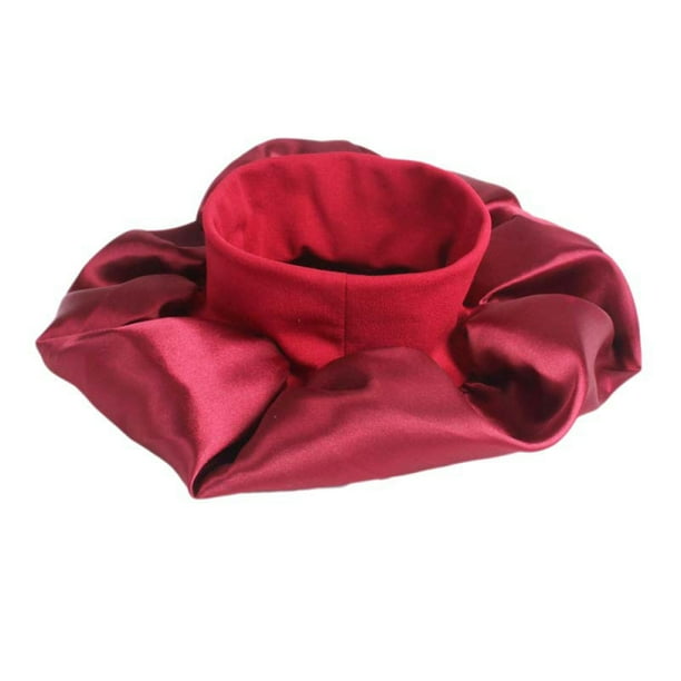 Pack de 2 gorros de seda para dormir, gorro de seda para dormir, gorro de satén para el pelo