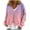 Pink, variant on Cardigan Sweaters for Women, Trendy Ombre Thermal Plush Zip Up Tops Outerwear Women Fall Clothes Ribbed Early Fall Fashion