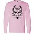 thumbnail image 3 of Inktastic Born in 1963 Limited Edition Long Sleeve T-Shirt, 3 of 5