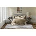 thumbnail image 3 of Feizy Waldor Modern Abstract, Gray/Silver/Taupe, 6' 7" x 9' 6" Area Rug, Easy Care Stain Resistant Fade Resistant, Area Rug for Living Room and Bedroom, 3 of 10