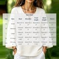 thumbnail image 2 of Bxsruta Women's V Neck Henley Shirts 3/4 Sleeve Loose Fit Casual Tunic Tops for Daily Wear, 2 of 8