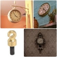 thumbnail image 3 of TABLZONE Weight for Grandfather Clocks Metal Shell Hook and Nut Repair for Clock Enthusiasts 1Set, 3 of 8