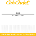 thumbnail image 2 of CUB CADET 951-11108 Governor Shield SWE SUC SUB SUA SU HP Engine 726TDE 526, 2 of 5