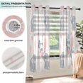 thumbnail image 3 of Yayeee Window Curtains Set of 2 for Living Room Light Filtering 63"x42", Cute Elephant, 3 of 7