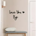 thumbnail image 2 of Love You Bye Sign Above Door Topper Decoration, Boho Farmhouse Wall Art Decor Stylish Living Room and Home Wall Decor Gift Hallway Entryway Door Valentine Decorations for Home, 2 of 9