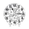 thumbnail image 7 of Kdxio Clock number Print Wall Clock,10 Inch Battery Operated Wall Clocks,Silent Non Ticking Small Analog Clock for Living Room,Office,Home,Bedroom,Kitchen,Bathroom, 7 of 7