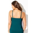 thumbnail image 6 of Swimsuits for All Women's Mesh Wrap Bandeau Tankini Top, 6 of 6
