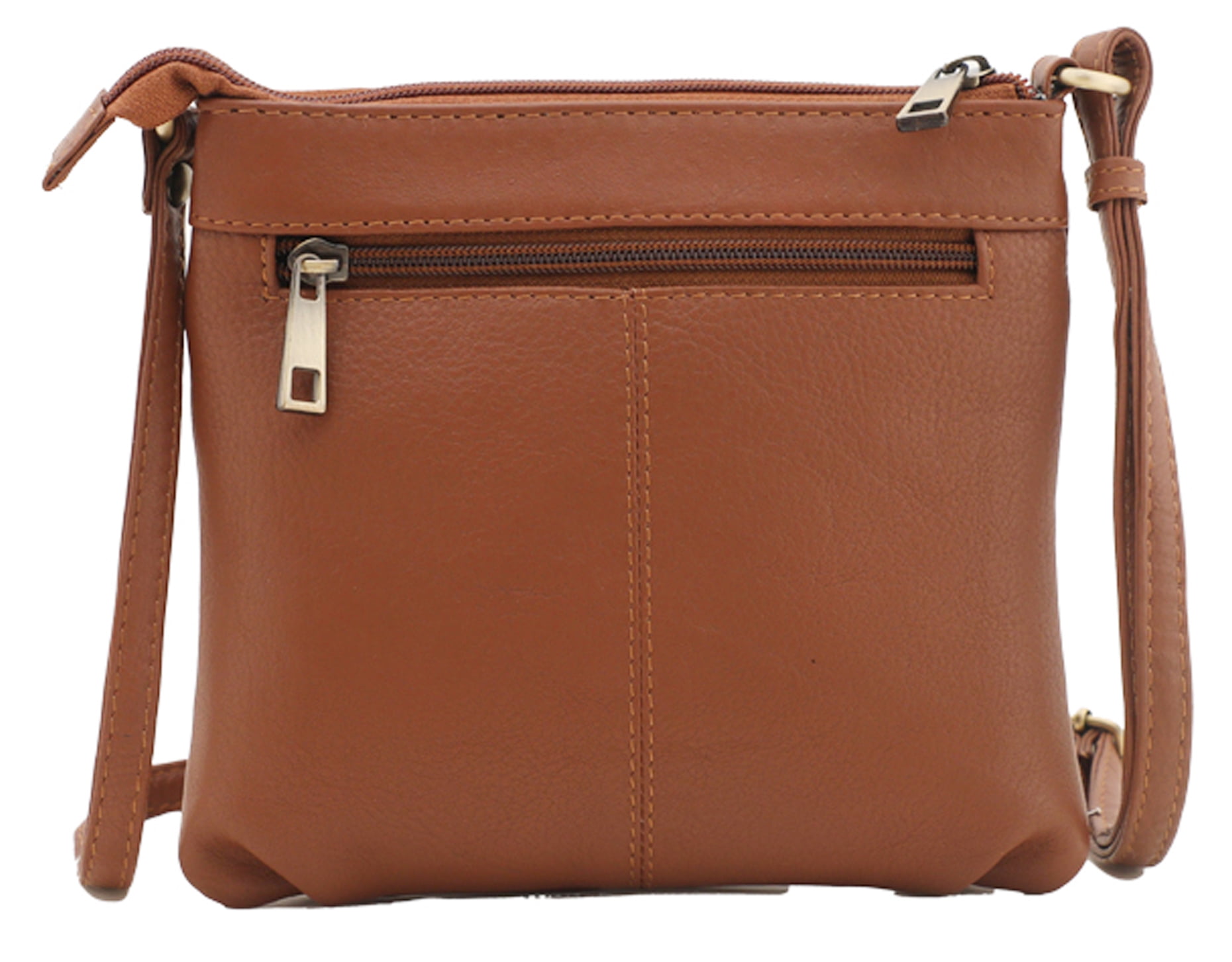 Texan Bull Leather Crossbody Bags For Women-Adjustable Shoulder Strap Women Purses Travel Handbags