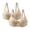Beige, variant on 2 Pcs Bras for Women No Underwire Everyday Back Closure Bra Lightly Padded Bras for Women Plain Back Closure Bra Bras for Senior Women Support Back Closure Bra Crossover Bra