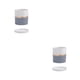 thumbnail image 2 of Ounissouiy Macetas de cerámica Macetas hermosas y ecológicas Maceta de cerámica Maceta de cerámica Hierbas gris 11*11 gris 11*11 2Conjunto, 2 of 6
