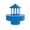 Blue, variant on JUANCHENG Artificial rockery atomizer humidifier accessories sprayer