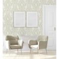 thumbnail image 5 of Daisy Bennett Designs  Moirella Nonwoven Unpasted Wallpaper 27 in. W x 27 ft. L - Seaglass, 5 of 5