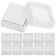 thumbnail image 1 of SHISUYAN 12pcs Gemstone Display Box Jewelry Box Container With Clear Top Lid For Jewelry Coins Crystal Beads Accessories Display, 1 of 8