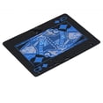thumbnail image 2 of Baraja de Clalidad PokaBlue Barajas 10 Cartas 540 Plástico Negro y Azul Mate., 2 of 4