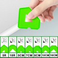 thumbnail image 4 of Silicone Caulking Tile Window Grout Edge Joint Sealant Spreader Spatula Scraper for Bathroom Kitchen Hand Construction Tools Set Kit07 3Pcs, 4 of 6
