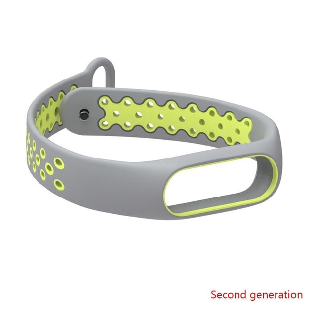 Reemplazo para Xiaomi MiBand2 TPU Pulsera Doble colores Reloj deportivo Pulsera Correa de muñeca Sweethay PJ6876-07