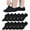 Black,12 Pack, variant on Kids No Show Socks Girls Boys Non-slip Socks Cotton Low Cut Socks 6/12 Pack