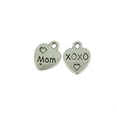 thumbnail image 7 of Milageto 3x50 Pieces I love MOM XOXO Heart Charms Wedding Family Jewelry DIY Making 3 Pcs, 7 of 7