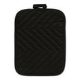 thumbnail image 2 of Contemporary Home Living Quilted Cotton Kitchen Potholders - 9" - Black - Set of 3, 2 of 5