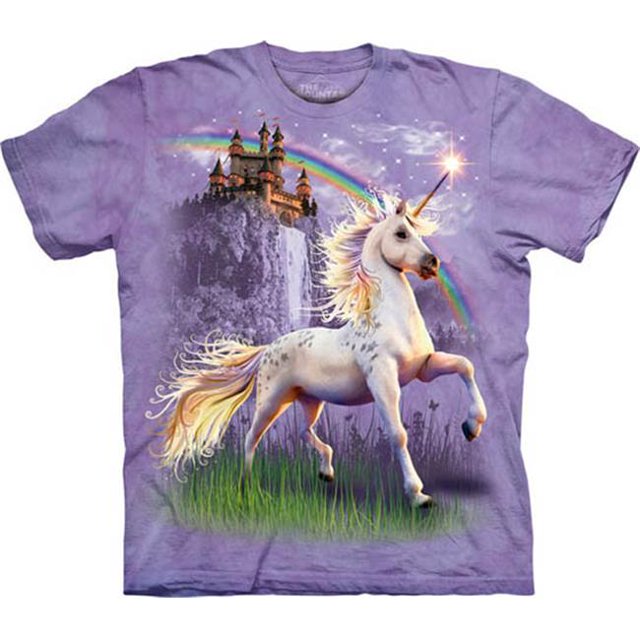 Château de Licorne - T-Shirt Adulte - 4 XL