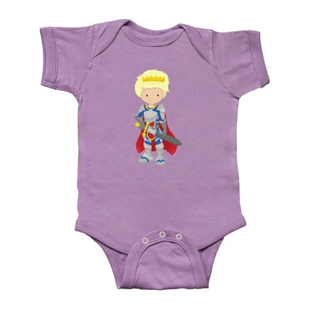 

Inktastic Boy Prince Knight In Shining Armor Blond Hair Gift Baby Boy Bodysuit