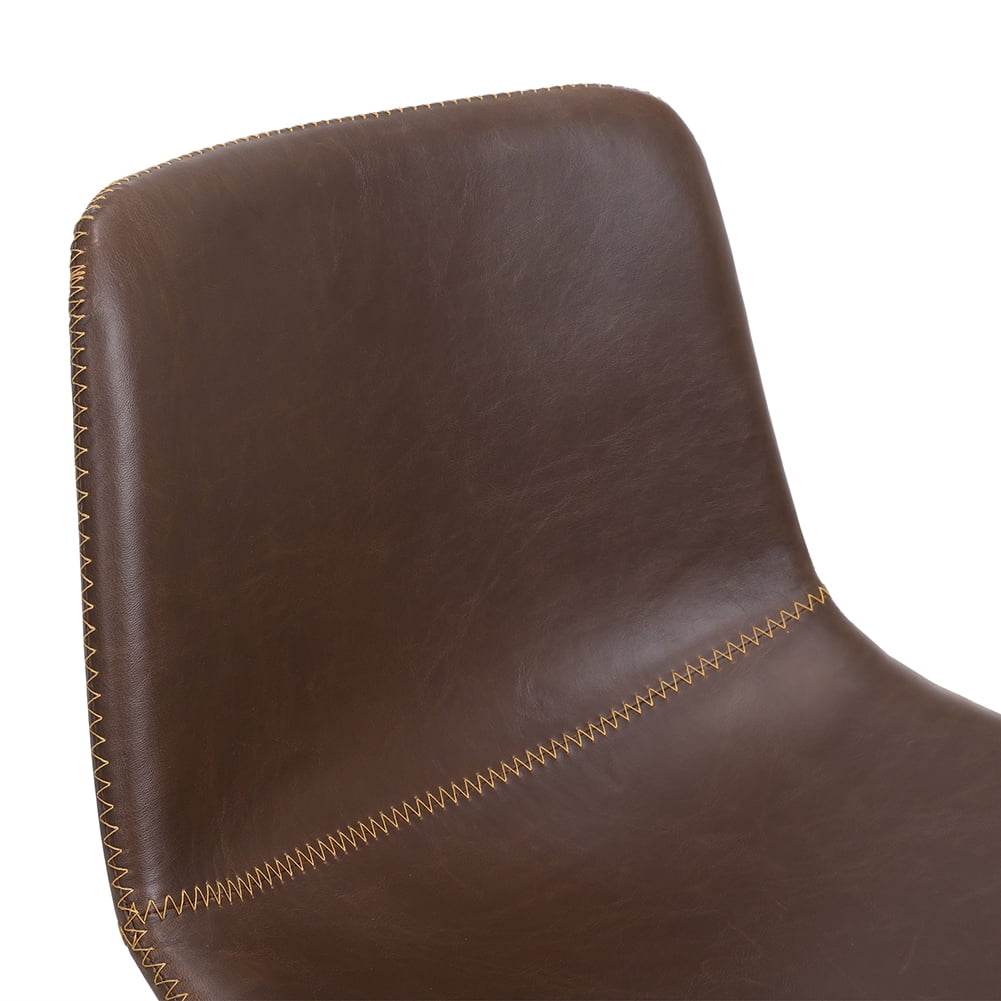 Kepooman Set of 2-Industrial Wrought Iron Bar Stool-Retro 34.3 inch Swivel Stools-Extra Tall Kitchen Chair-Bar Counter Height Adjustable, Dark Brown Kepooman Set of 2-Industrial Wrought Iron Bar Stool-Retro 34.3 inch Swivel Stools-Extra Tall Kitchen Chair-Bar Counter Height Adjustable, Dark Brown