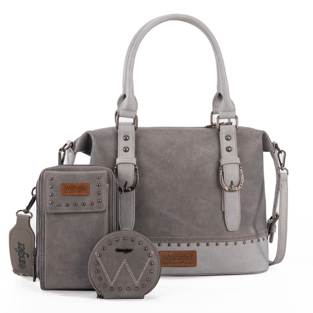 Set de bolsos Montana West Wrangler Doctor Bag, 3 unidades, para mujer