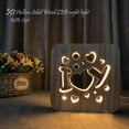 thumbnail image 1 of Xihbxyly En oferta o liquidación Lámpara de mesa con luz de noche de madera para dormitorio con LED y carga USB, 1 of 7