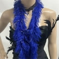 thumbnail image 6 of 4.90ft Artificial Boas Scarf Fancy Dress Boas for Women Dancing Wedding Party Colorful Boas Decoration, 6 of 20