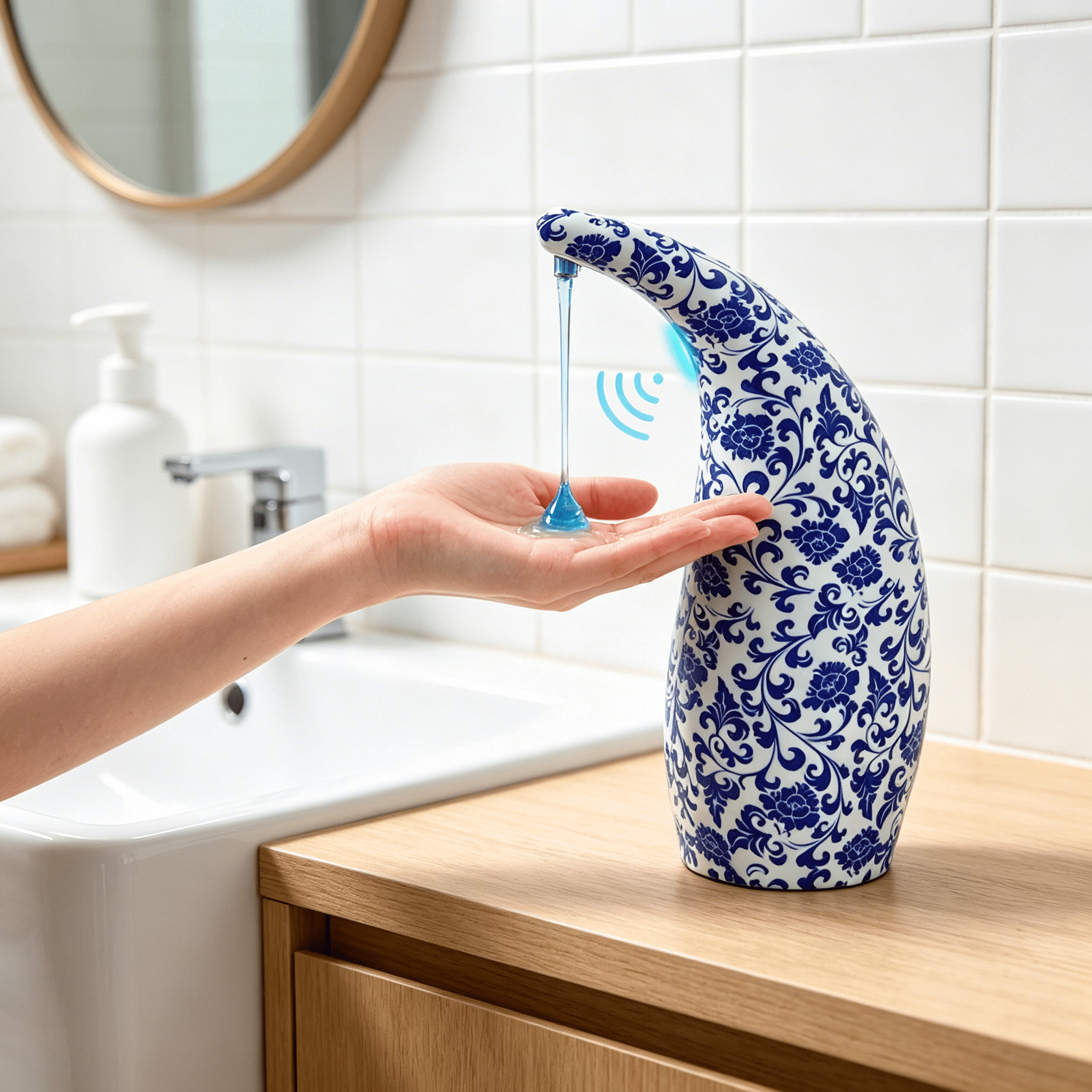 ACDANC 2026 New 300Ml Automatic Soap Dispenser Infrared Hand-Free Touchless Soap Dispenser Dish Liquid Lotion Gel Shampoo Chamber Auto Hand Soap Dispenser for Bathroom Kitchen