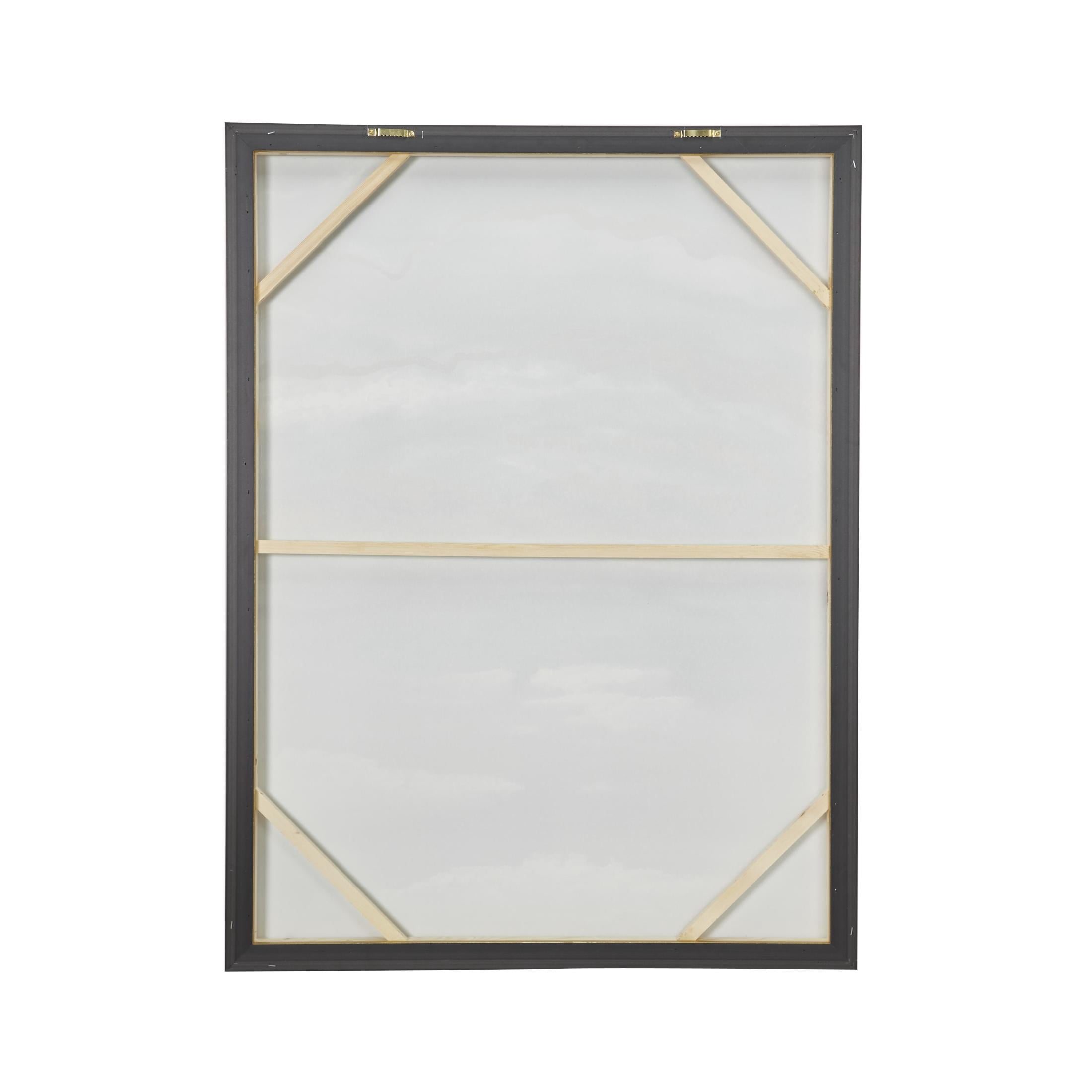 36" x 48" Enlarge Slice Geode Framed Wall Art with Gold Frame, by DecMode