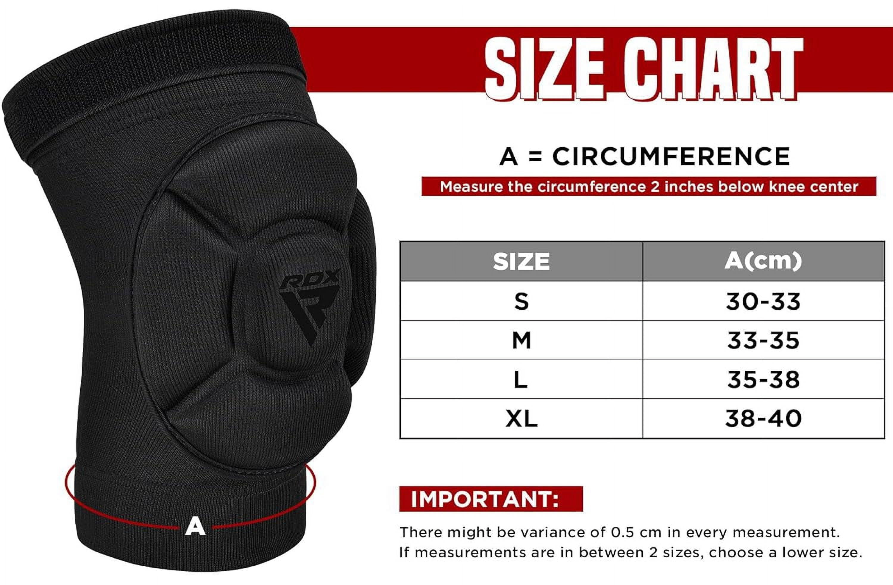 RDX knee pads for MMA kickboxing and Muay Thai training, foam padded Support Guard