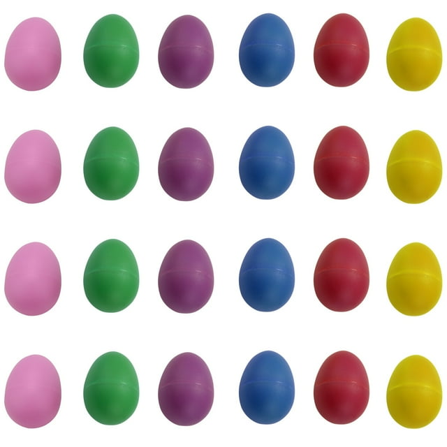 24 Pcs Secoueurs d'Œufs, Maracas Musicales à Percussion, Instruments de Percussion pour Enfants, Jouets Rythmiques pour Enfants