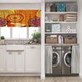 thumbnail image 3 of LALILO Kitchen Curtain Valance Beautiful Ethnic African Rod Pocket Window Curtain 52"x 18" Set of 2, 3 of 7