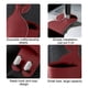 thumbnail image 5 of Bolsa organizadora de asiento de coche con gancho y portavasos - Caja de cuero para el asiento trasero, 25x8x8cm, negra/naranja/gris/marrón/vino, 5 of 6